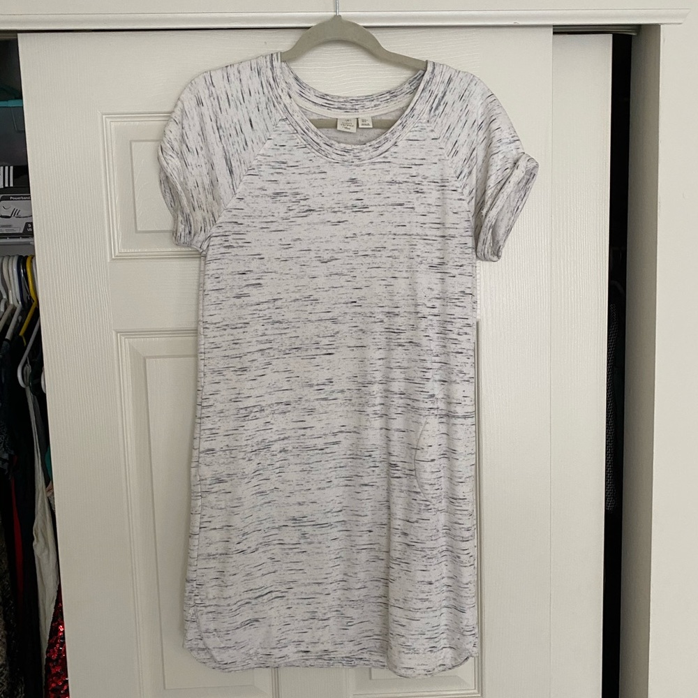 Saint Tropez West marble t-shirt dress